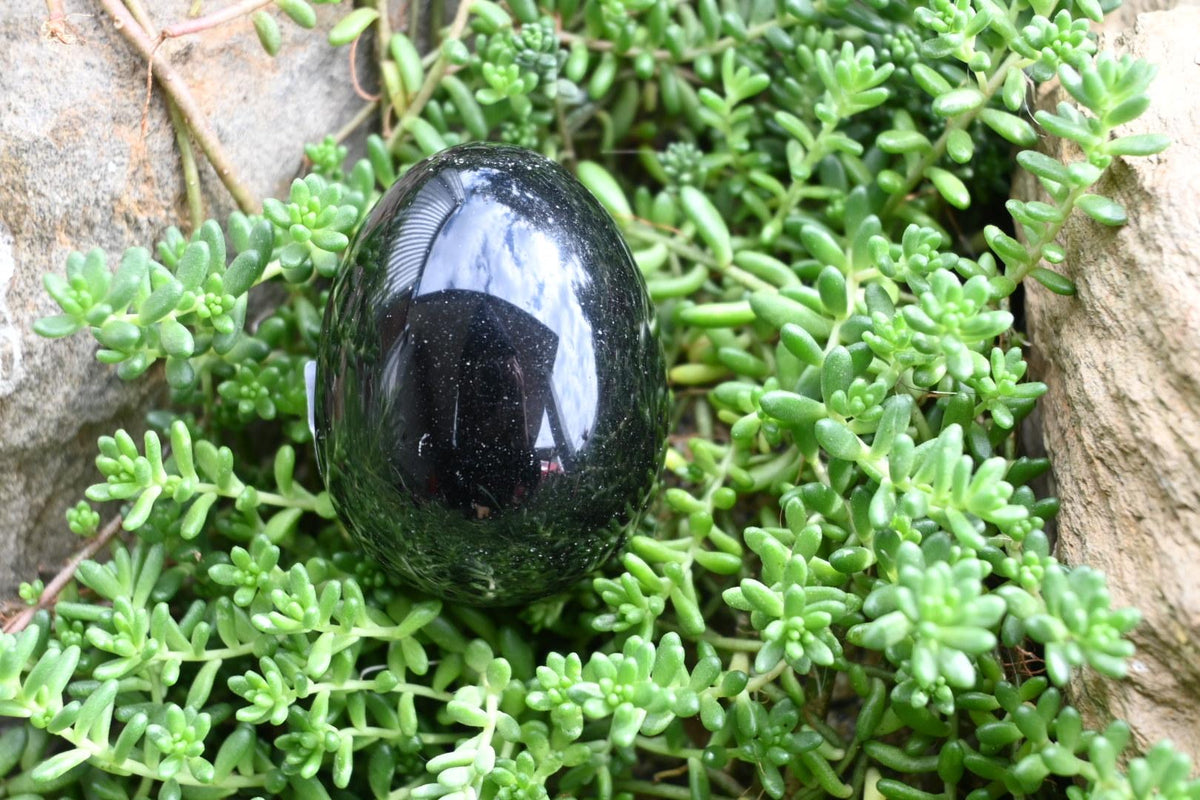 Black Obsidian Egg
