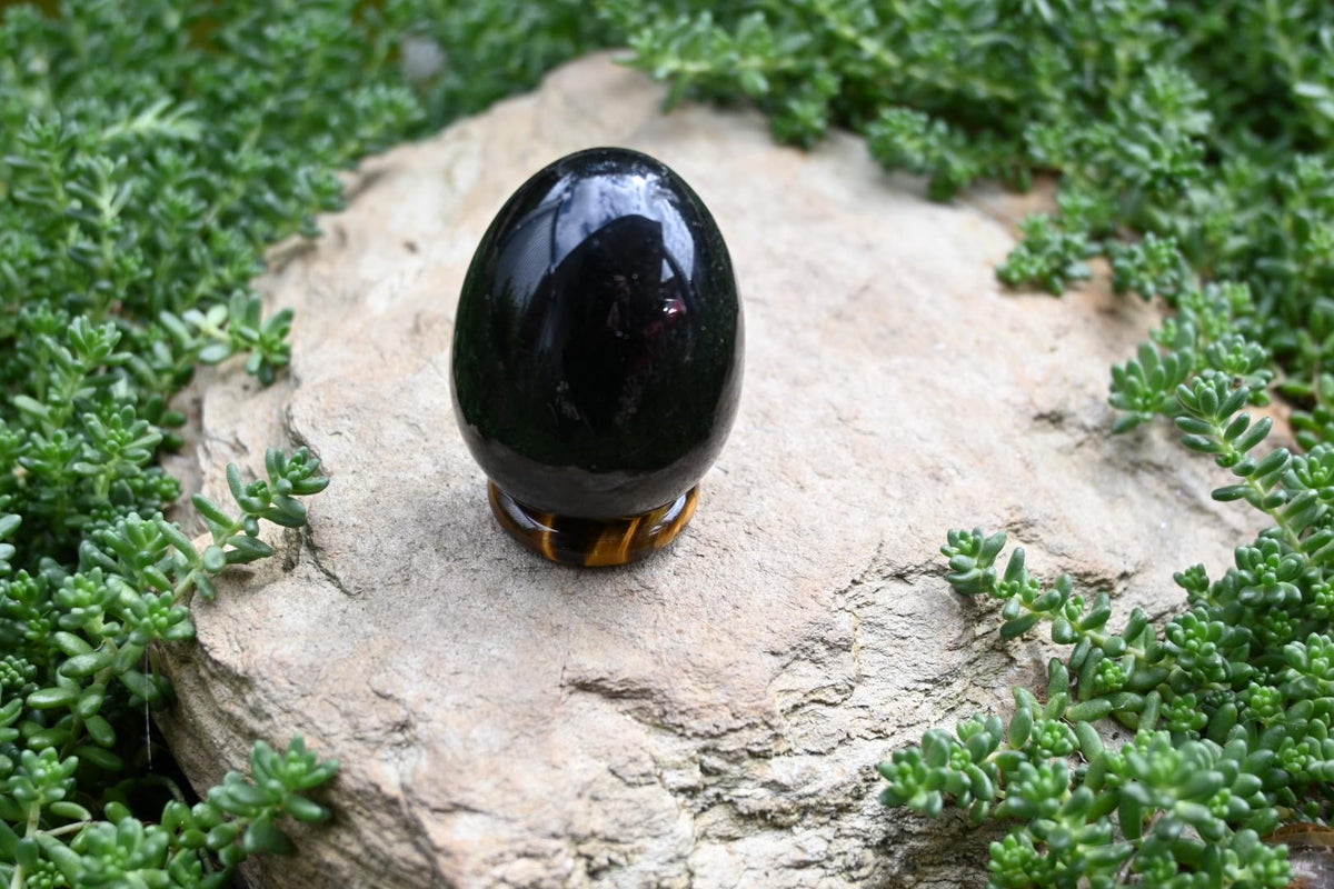Black Obsidian Egg