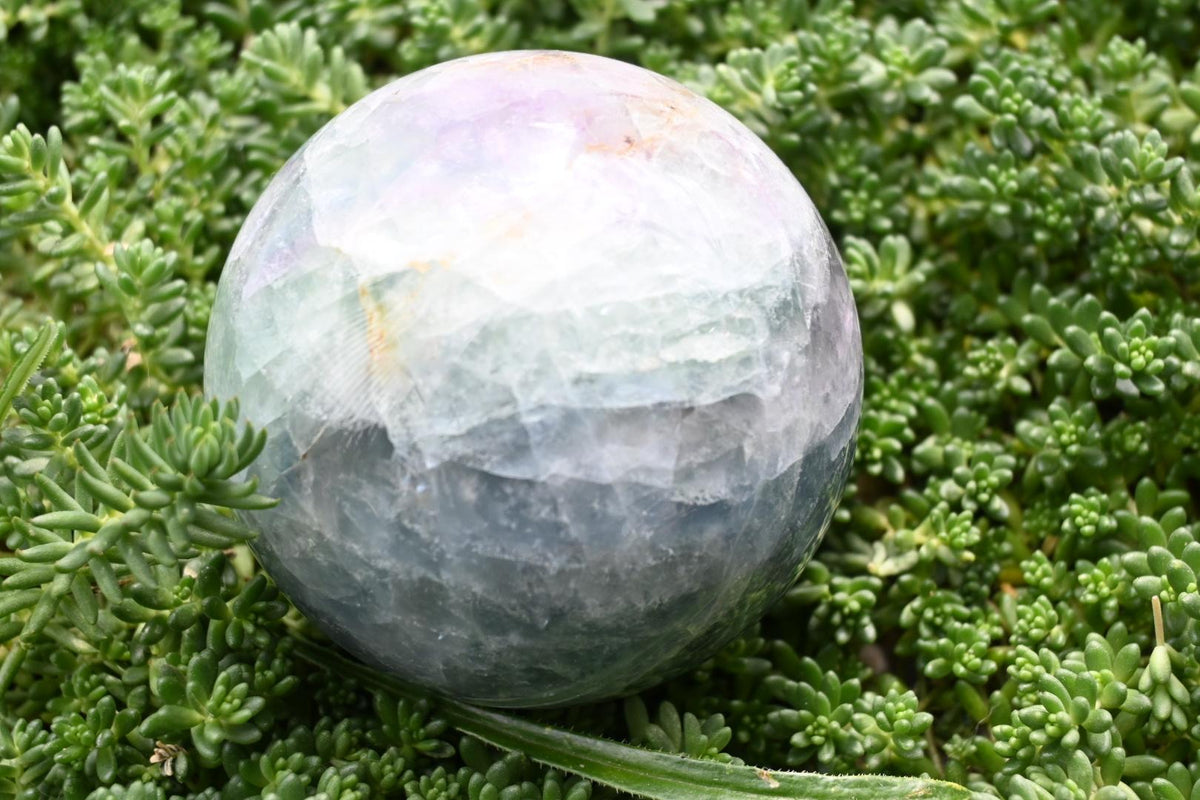 Rainbow Fluorite Sphere