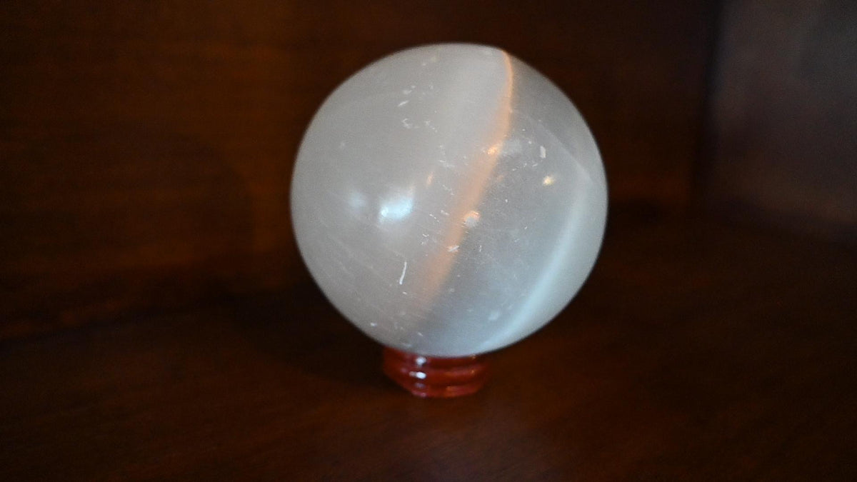 Selenite Sphere - Large