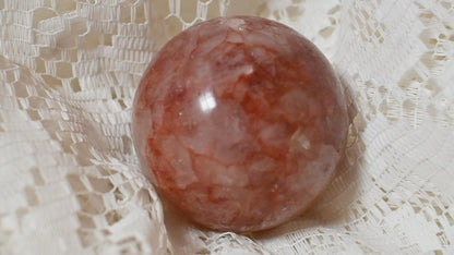 Fire Quartz Sphere